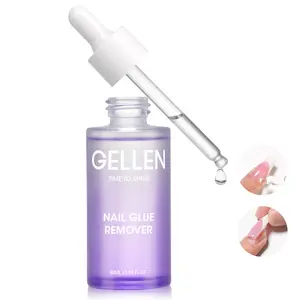 Gellen Nail Glue Remover for Press on Nails 40ML -   Not for Gel Nail Polish Uv Dropper