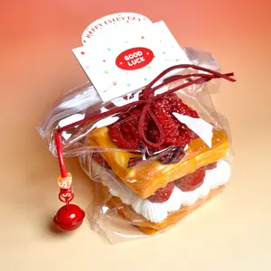 【Buy 3 get 1 free】Raspberry Jam Square Caketaba squishy slime squishies tabba squishies kidstoysFood-Grade Silicone Slow-Rising Rebound Squishy Fidget Toys for Stress Relief - Soft Squeeze Toys with Thick Creamy Slime Texture, Handmade Non-ToxicToys