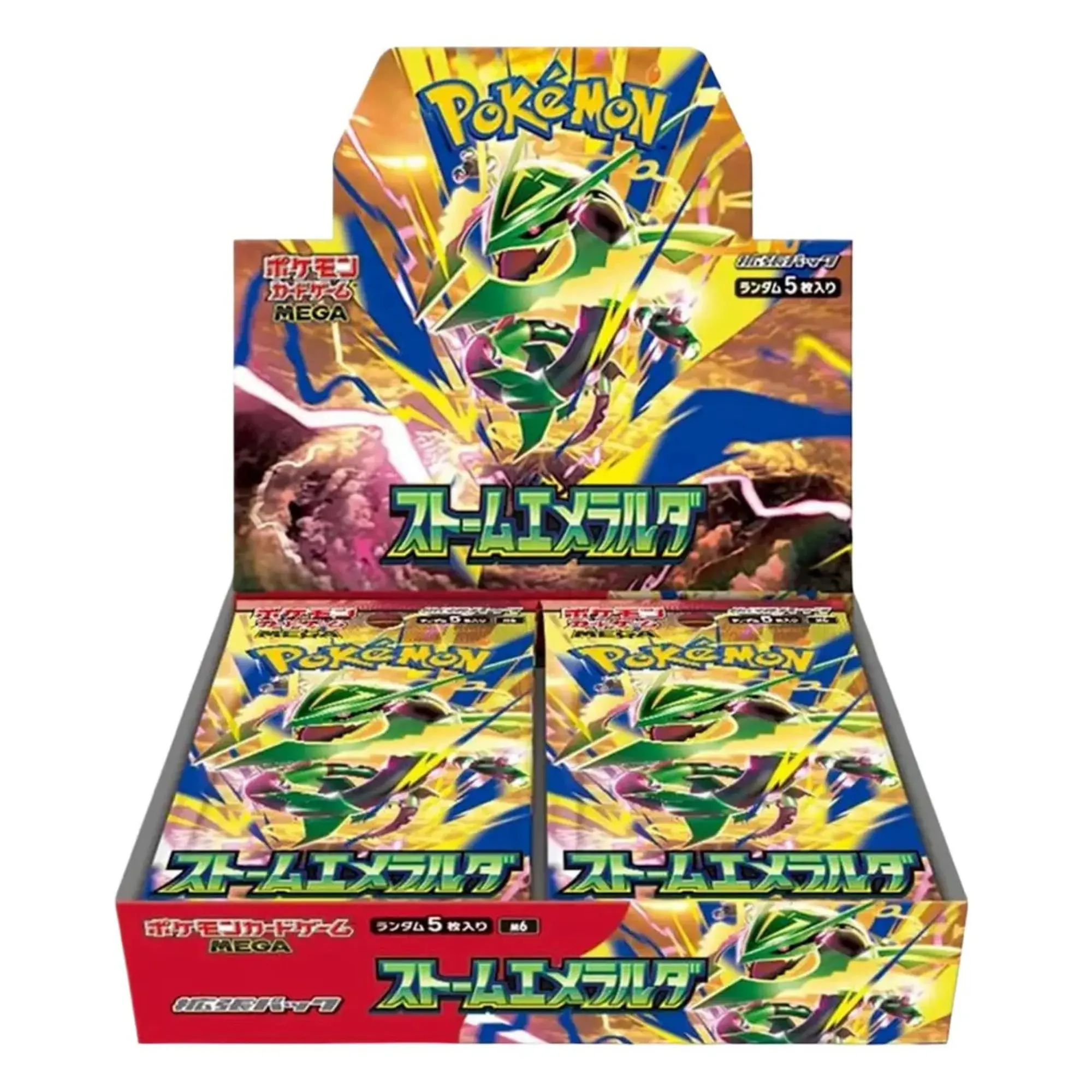 Pokemon Storm Emeralda Booster Box Japanese