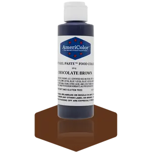 AmeriColor, Chocolate Brown, 4.5 Ounce, Soft Gel Paste Food Color