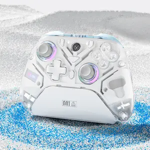 Wireless Gaming Controller(2026) - White/Pink - Bluetooth/Switch/PC/Android/iMAC/Wired, Hall/Tactile Triggers
