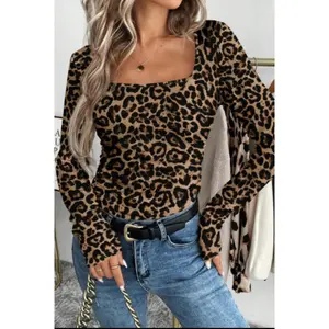 Leopard Slim Long Sleeve