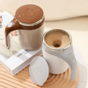 Creative Automatic Magnetic Stirring Mug - ldeal Gift forCoffee Lovers, Self-Stirring Cup with Built