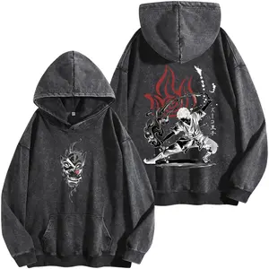 Zuko Avatar The Last Airbender Vintage Washed Hoodie, Fire Nation Prince Anime Tee, Blue Flame Bending Graphic Shirt, Redemption Arc Aesthetic, Oversize Streetwear Anime Tee