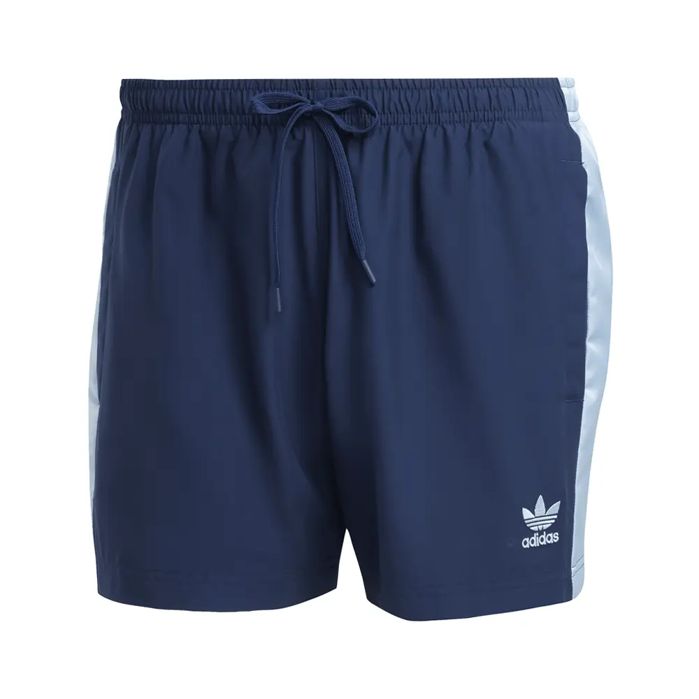 adidas Mens Adicolor 5-Inch Swim Shorts Casual Swimwear Casual - Blue