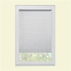 212 MAIN 2-in-1 Cordless Vinyl Window Shade - 23x72 in White Child-Safe Cordlessblinds for Baby Rooms, Room Decor Blinds