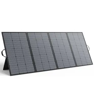 MHPOWOS 110W  220W 400W Portable Solar Panel for JACKERY BLUETTI ECOFLOW ANKER Power Station, Foldable Solar Cell Solar Charger with M-C-4 Outputs for Rooftops Outdoor Camping RVs