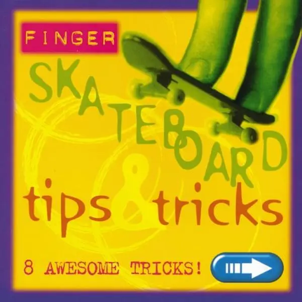 USED Book - Finger Skate Board Tricks And Tips by Susan Buntrock (Paperback) - english