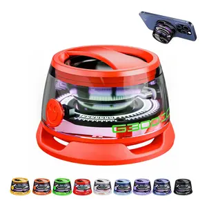 G300 Magnetic Bluetooth-compatible Speaker, Portable Wireless Speaker with Phone Holder, RGB Function Speaker for Camping, Parties and Computer Desktop Use, Audio, Multifunctional Portable Speaker