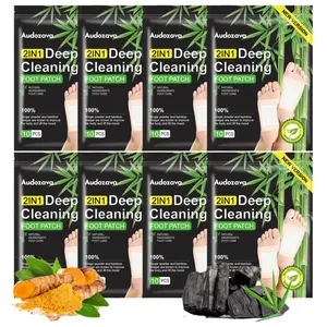 Foot Detox Patches Pads, 40 Pcs NaturalDeep Cleansing Detox Foot Feet Patches for, Remove Toxins, lmprove Sleep Quality foot Exfoliating Mask  healthy well sleep natural ginger powder