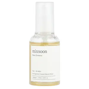 Mixsoon Bean Essence - Korean Glass Skin Aqua-Based Serum with Propanediol, 1.69 fl oz (50 ml)