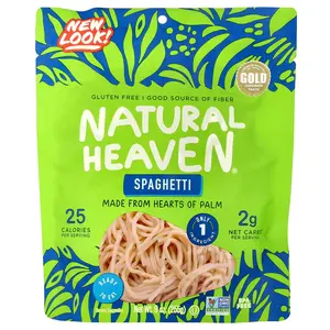 Natural Heaven Hearts of Palm, Spaghetti, 9 oz (255 g)