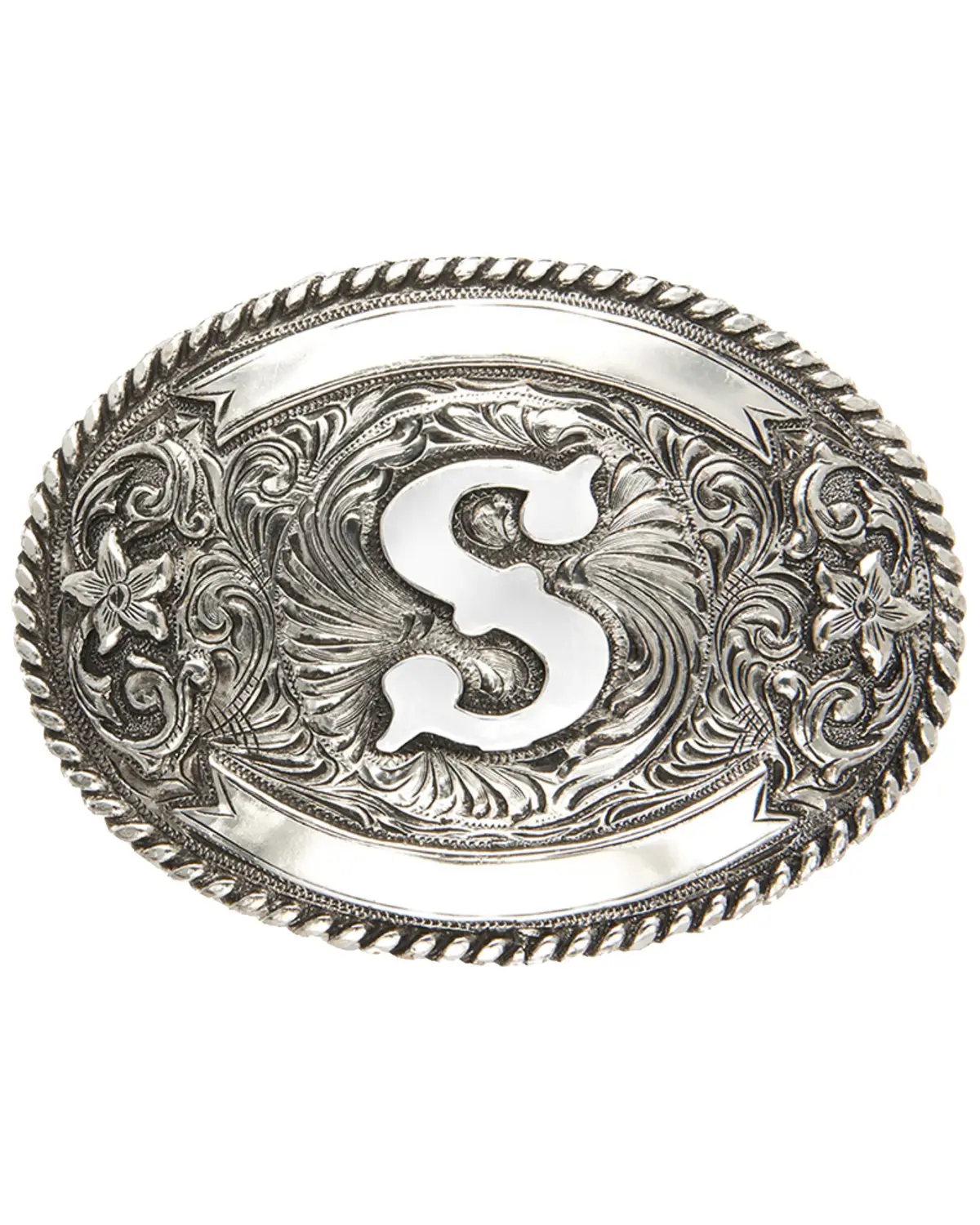Cody James Unisex Initial S Belt Buckle - 721-S