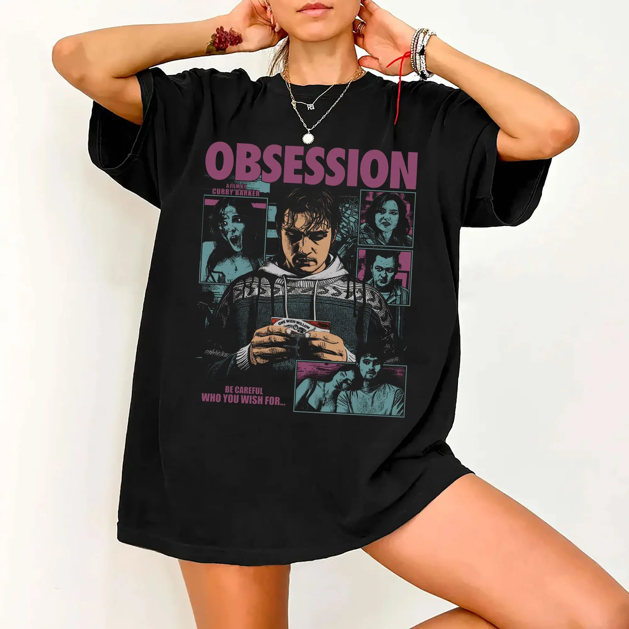 Vintage Obsession T-Shirt, Retro One Wish Willow Graphic Tee, Unisex Shirt Gift for Movie Fan