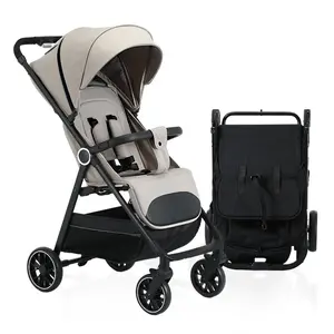 2-in-1 Baby stroller, lightweight and easy to fold, lightweight stroller ,airline-approved, converts from sitting to lying position, with sunshade for UV protection.
