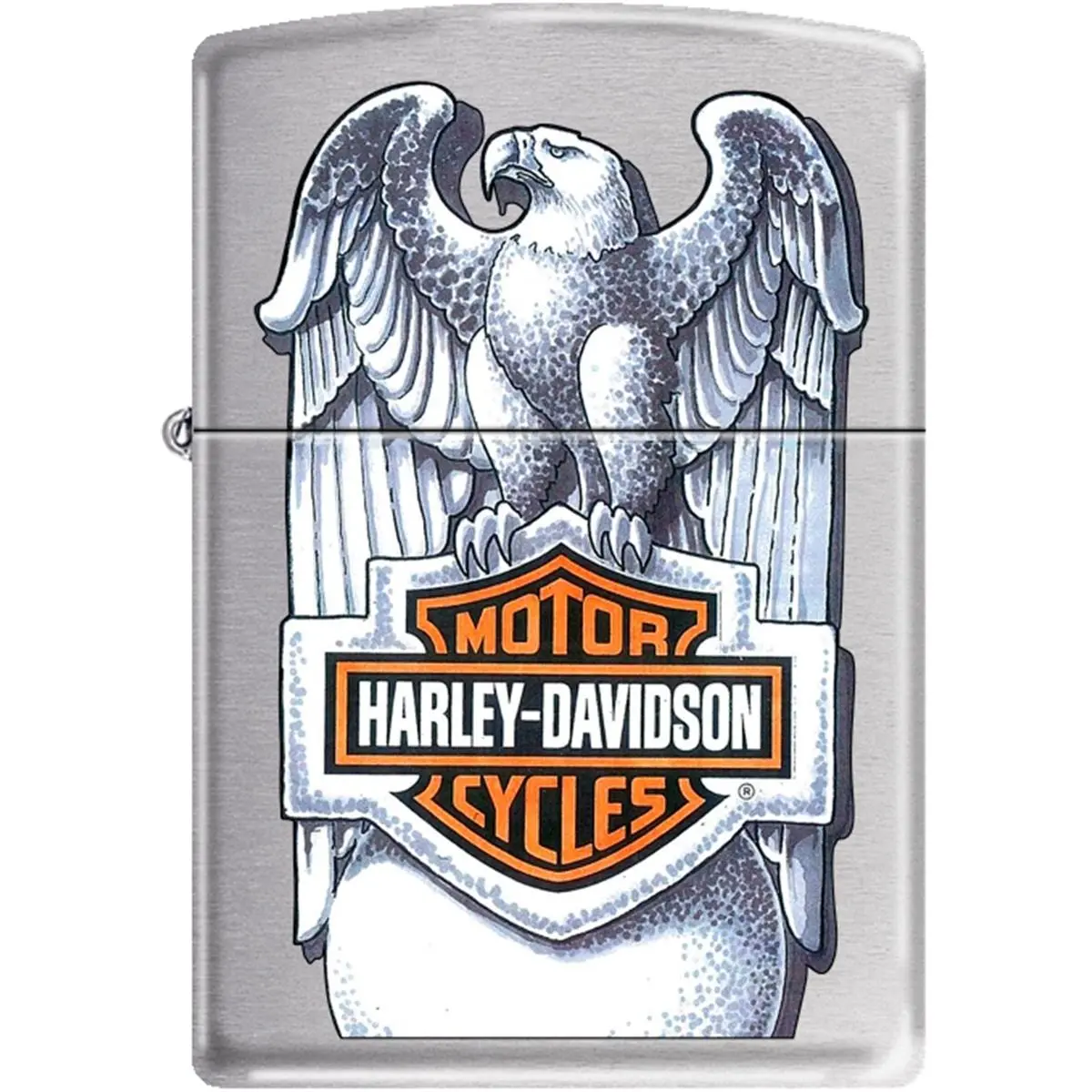 212 MAIN Chrome Finish 2019 HD Eagle Earth Satin Lighter - Automotive & Motorcycle Vehicle Interior Decoration Accessory, Car Accessories, Vehicle Accessories