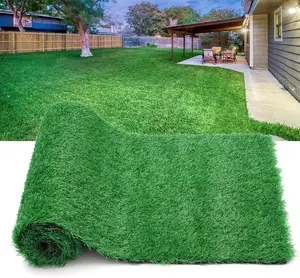 Green Outdoor Rug 19.68' x 78.74' Artificial Green Outdoor Rug 19.68' x 78.74' Artificial