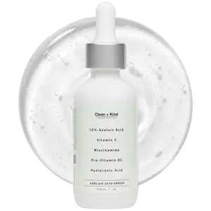 Azelaic Face Serum - Korean-Inspired Formula with Azelaic Acid for Blemish & Breakout Care, Soothing Redness Relief, Brightening & Spot Fading, Lightweight Hydration, Gentle Formula for Sensitive Skin