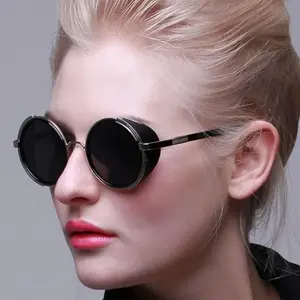 Retro Tinted Round Sunglasses