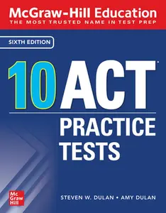 USED-McGraw-Hill Education: 10 ACT Practice Tests, Sixth Edition by Dulan, Steven (Paperback)