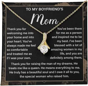 To My Boyfriend’s Mom Thank You for Welcoming Me Into Your Home and Into Your Heart, Best Gift Ideas for Mother’s Day, Valentine’s Day, Anniversary From Girlfriend