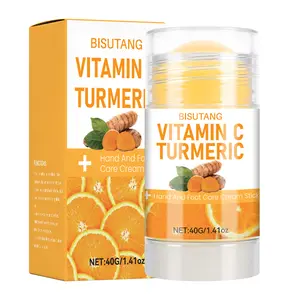 Turmeric Vitamin C Moisturizing Hand Stick、heel stick、hand cream, dry cracked skin foot care products, hand and elbow skincare moisturizer