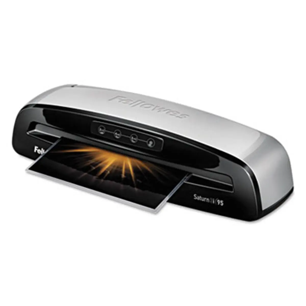 Fellowes Saturn3I-Bksv (FEL) Laminating Machine for Multiple Docs, 12.5 in. Entry Width Indicator, Hot/Cold Set, Automatic Shutoff (Auto Shutoff Saves Energy), Green Light Alert, Audible Beep Notification, Hot Lamination