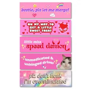 Fun Car Sticker Bumper Magnets - Select Your Design To Decorate Your Car With Cute Bumper Magnet For Vehicle
