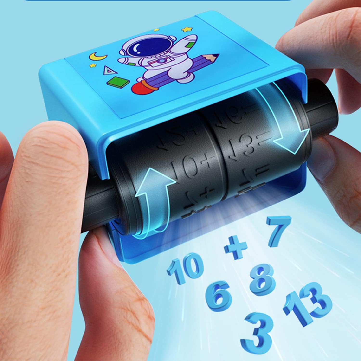 Roller Digital Teaching Stamp for Kids,Smart Math Roller Stamps for Addition Subtraction Multiplication Division,Math Stamp Roller Math Practice Stamps for Home Classroom Supplie (4 Pcs -All) Roller Digital Teaching Stamp for Kids,Smart Math Roller Stamps for Addition Subtraction Multiplication Division,Math Stamp Roller Math Practice Stamps for Home Classroom Supplie (4 Pcs -All)