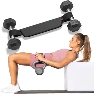 Hip Bridge Weight Belt Yoga Sports Dumbbells Waist Training Hip Bridge Weight Belt Hip Push Home Exercise Auxiliary Belt Weightlifting Equipment Workout Equipment