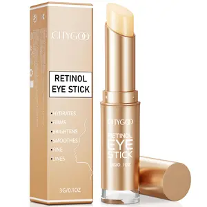 CITYGOO Retinol Eye Stick With Collagen & Hyaluronic Acid, Reduces Dark Circles, Wrinkles, Puffiness, Bags, Fine Lines, Anti-Aging Eye Cream