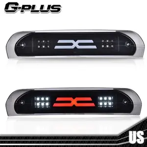 Fit For 02-09 Dodge Ram 1500 2500 3500 Smoked LED Third Brake Light Tail Cargo Lamp Third Brake Light G-PLUS