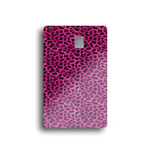 Neon Leopard Card Skin (PINK)