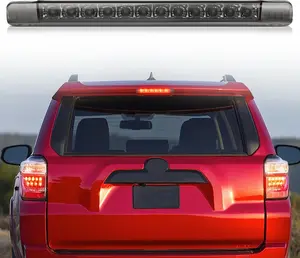 Nilight Third Brake Light Tail High Mount 3rd Stop Lights Smoked Lens for Toyota 4Runner 2010-2016 Highlander 2014-2016 Prius 2010-2015 Prius C Prius V 2012-2016 Sienna 2011-2016 Van SUV Rear Cab