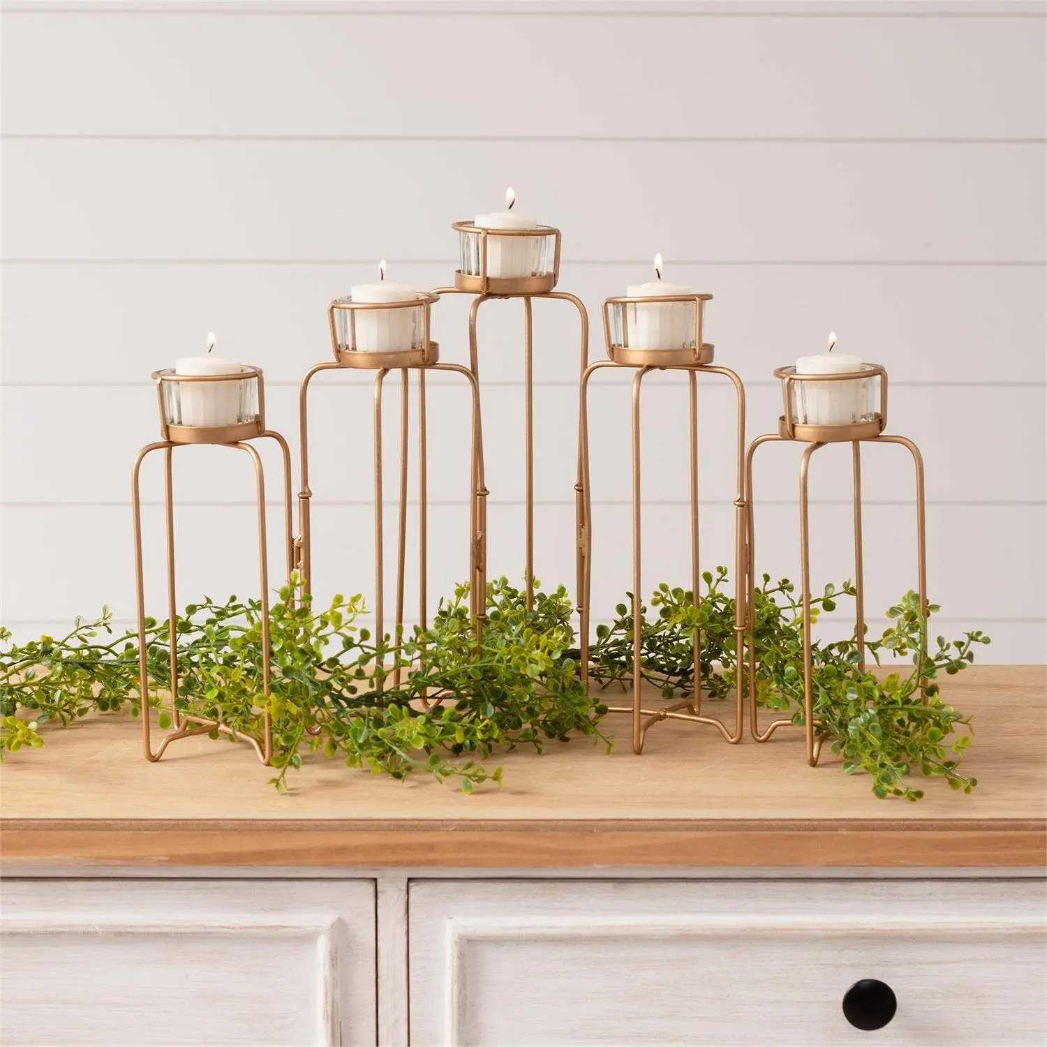 Serpentine Tiered Candle Holder