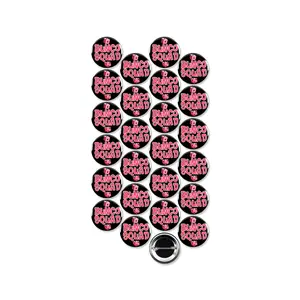 25 Pack - Bunco Squad Pinback Buttons - 1.5 Inch
