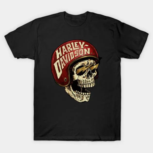 Harley Retro Skull T-Shirt, vintage shirt Harley Retro Skull T-Shirt, vintage shirt