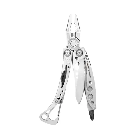 Leatherman Skeletool 7-in-1 Ultralight Multifunctional Tool (5oz) - Steel-Forged Pocket Carry Multitool with Blade, Pliers, Bottle-Opener, 25-year Warrant, EDC Gear for Self Reliance Lifestyle