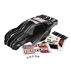 Traxxas Body Rustler 2wd ProGraphix w/ Wing