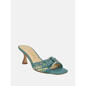 GUESS Female Dista Straw Kitten Heels