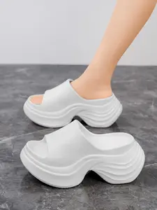 Perfect Valentine's Day Gift, Women's Eva One-Step House Slippers, Height Increasing Anti-Slip Sole, Comfortable Casual Shoes