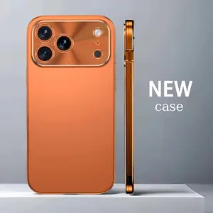 Metal Phone Case Casing for iPhone 17 Pro Max, Aluminum Alloy Frame + PC Back Panel, Ultra-Thin Protective Cover, Durable and Stylish Design
