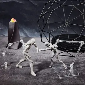 HG144 Action Figure Display Stand 12Pc – Adjustable Support for Model Kits