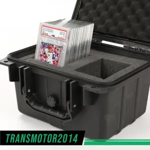 G-PLUS Graded Card Storage Box Weatherproof Case Slab Holder Protector New Organiser Magnetic Security