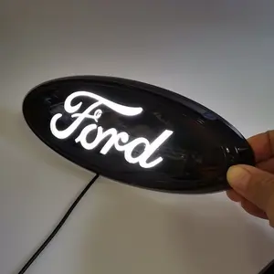 Ford LED Grille Emblem Light – Plug-and-Play Illuminated Logo Compatible with F-150, Raptor, Edge, Explorer, Everest – Easy Install, Weather-Resistant