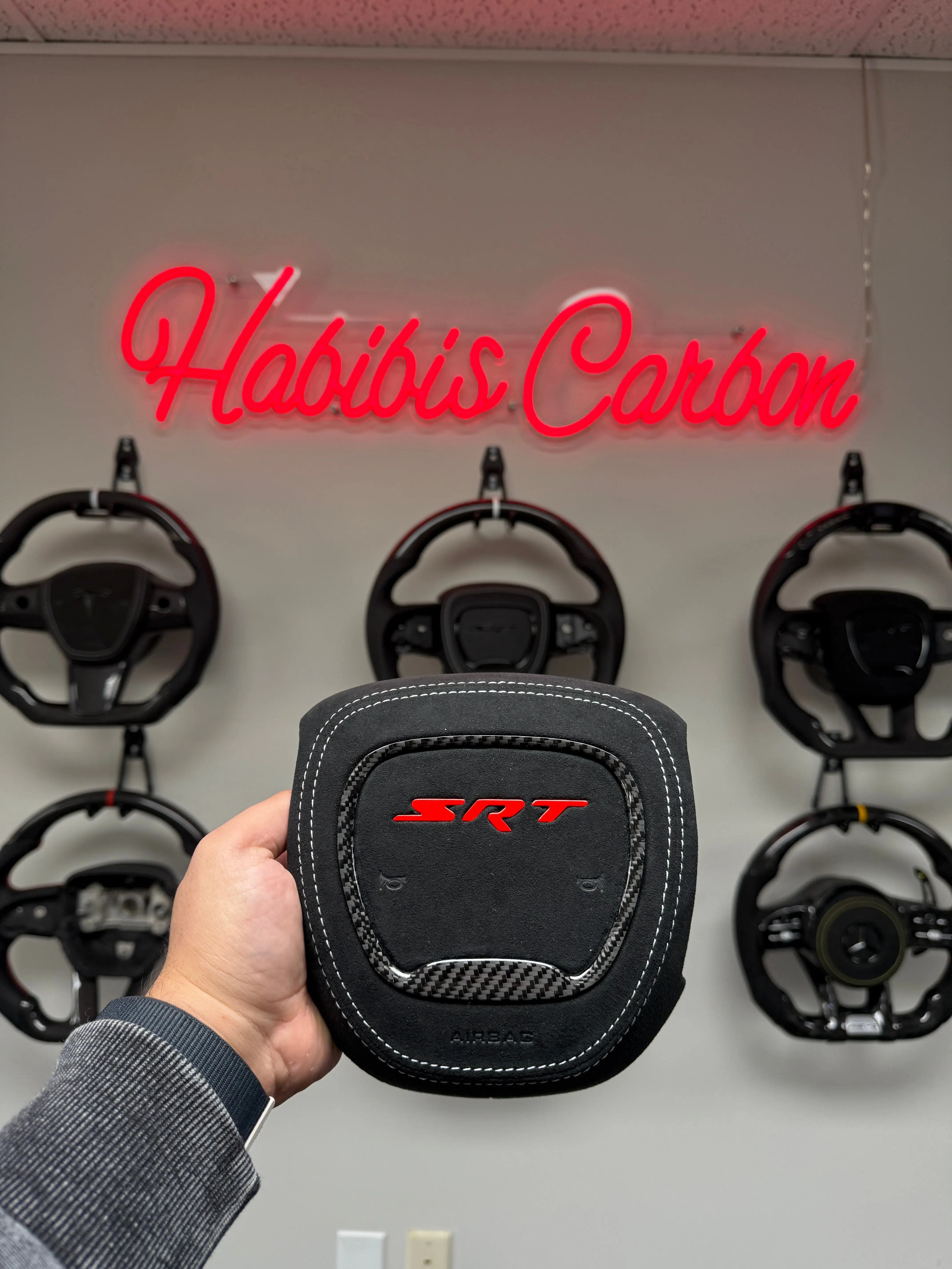 2015+ Dodge Charger/Challenger/Durango/Jeep WK2 SRT Custom Airbag Cover