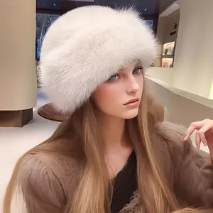 Winter Fuzzy Hat: Stylish Bucket Hat for Cold Weather – Comfy, Warm Design That Elevates Any Winter Outfit, Great for Outings, Hangouts & Staying Toasty (Super Cute & Practical!)