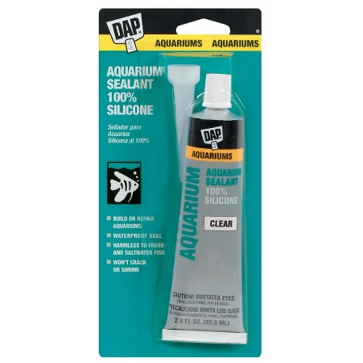 212 MAIN Dow Corning 00688 Silicone Rubber Aquarium Sealant, 3 oz Carded Tube, Long-Lasting Adhesive, Invisible Waterproof Sealant, Strong Adhesion, Non-Toxic to Fresh & Saltwater Fish, Flexible, Won’t Crack or Shrink (for Building/Repairing Aquariums)