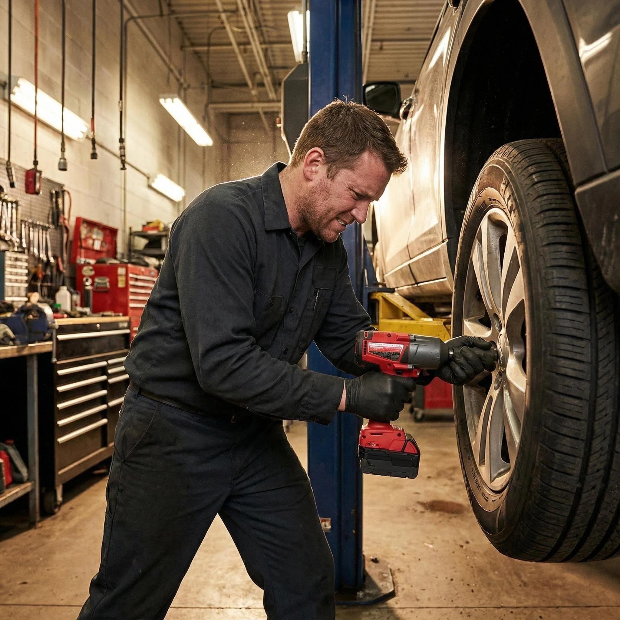 Milwaukee M18 900Nm  automotive  drill  screwdriver power tool diy task high torque impact wrench