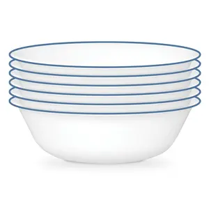 Corelle® Botanical Stripes 18-ounce Cereal Bowls, 6-pack